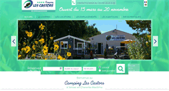 Desktop Screenshot of campingcastors.com